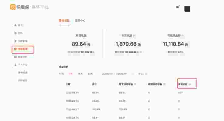 快手私下交易属于几类账户